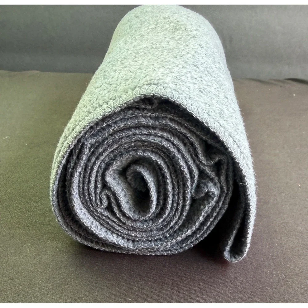 Port Authority Fleece Scarf OS Grey Extra Long Soft Winter Warm Outdoor Gorpcore
